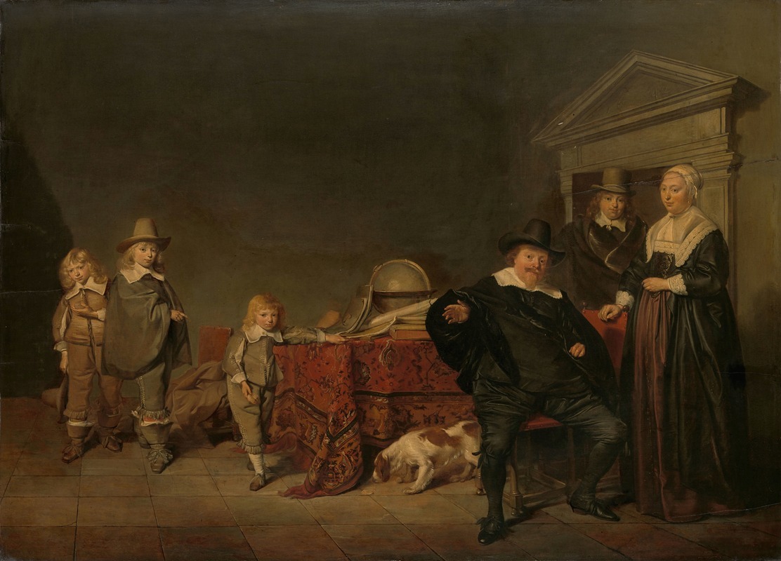 Pieter Codde - Family Group