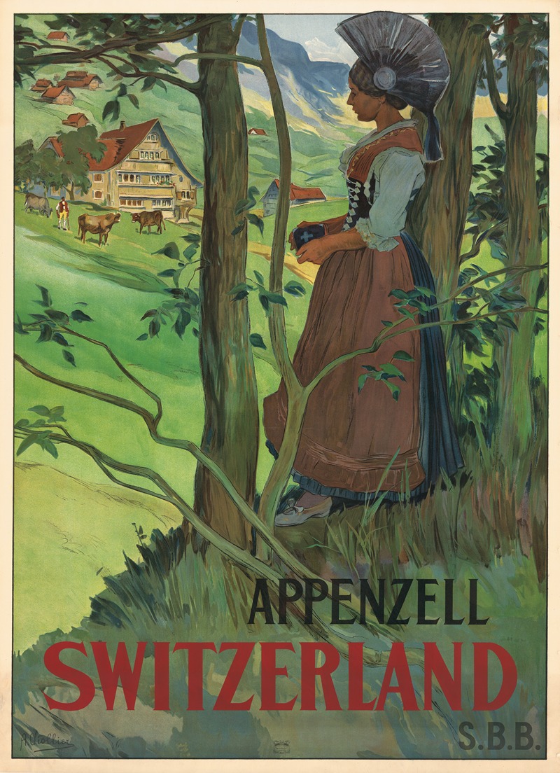 Auguste Viollier - Appenzell Switzerland