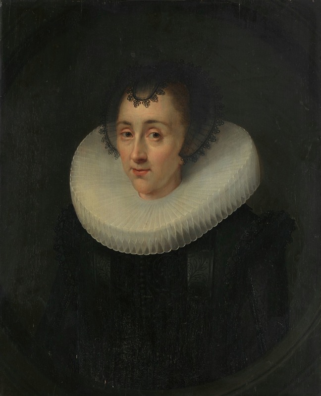 Salomon Mesdach - Portrait of Hortensia del Prado