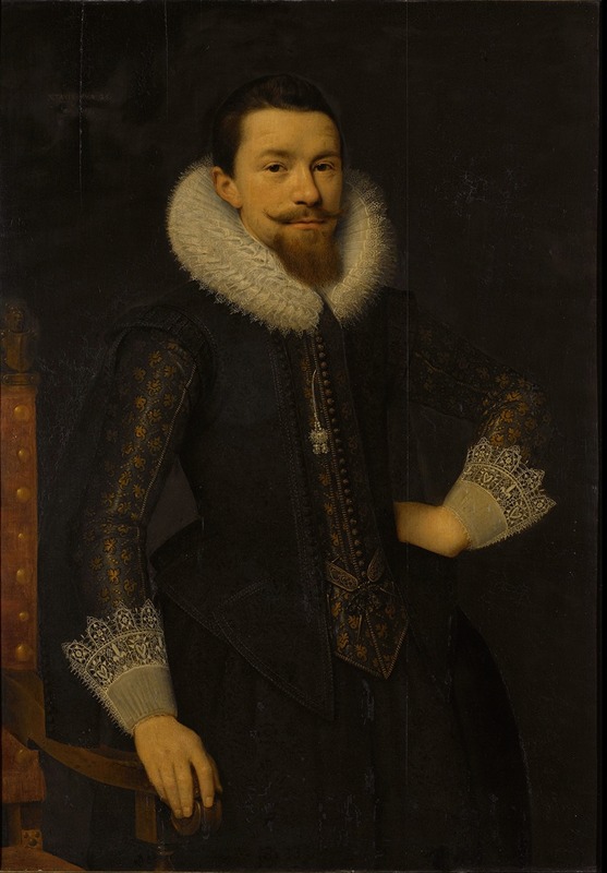 Salomon Mesdach - Portrait of Pieter Boudaen Courten (1594-1668)