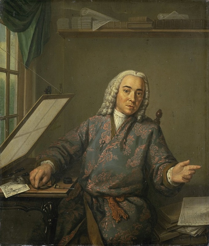 Tibout Regters - Portrait of the Engraver Jan Casper Philips