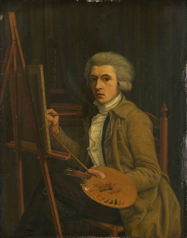 Willem Uppink - Portrait of a Painter, probably the Artist himself