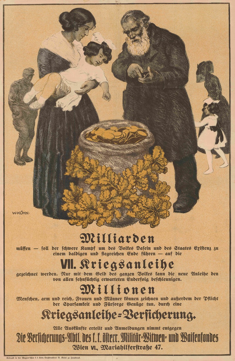 C. H. Walther Kühn - Milliarden Kriegsanleihe