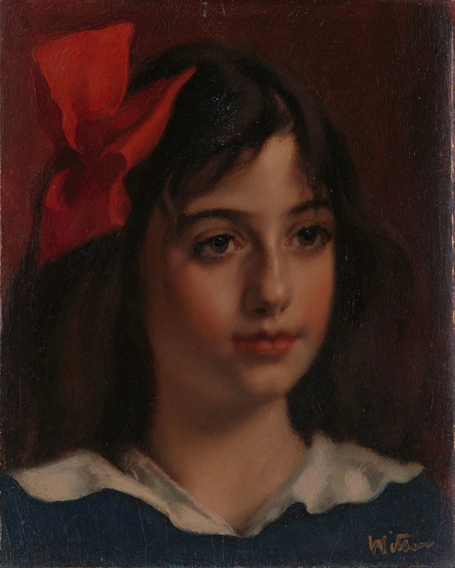Willem Witsen - Portret van een meisje