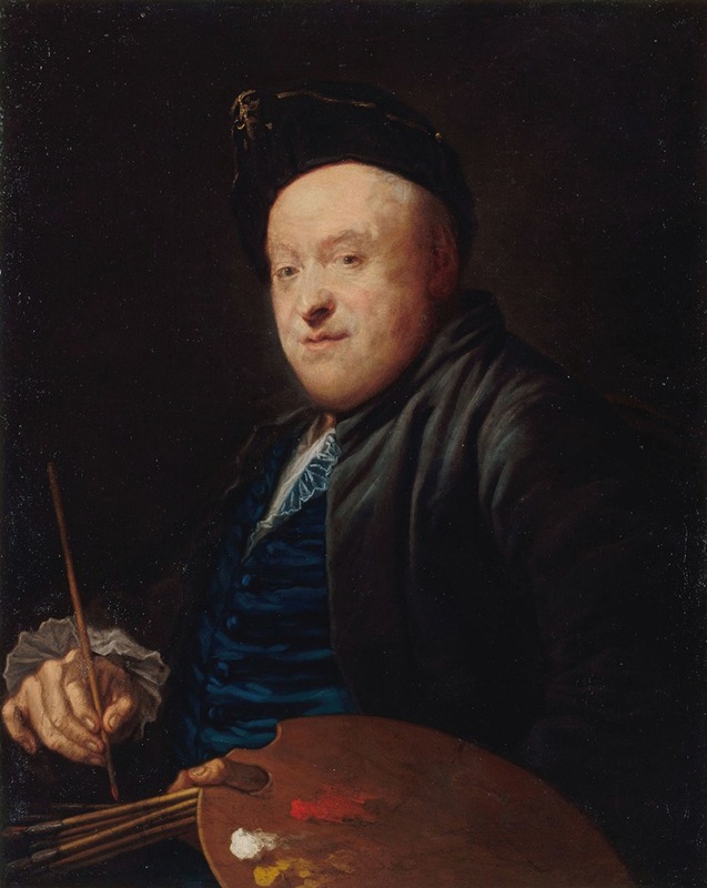 Anonymous - Portrait du peintre Etienne Jeaurat (1699-1789).