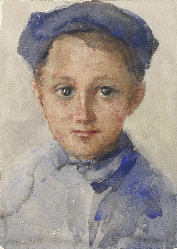 Bramine Hubrecht - Portret van een jongetje