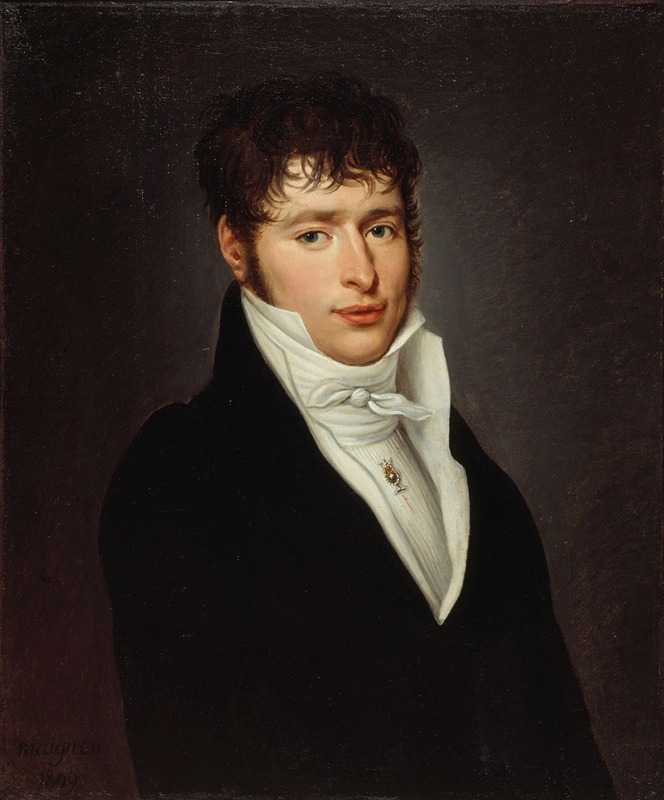 Désiré Adelaïde Charles Maignen de Sainte-Marie - Portrait présumé de Jean Elleviou (1769-1842), premier chanteur à l’Opéra-Comique