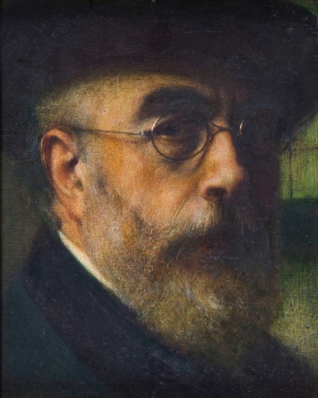 Emile Renard - Autoportrait