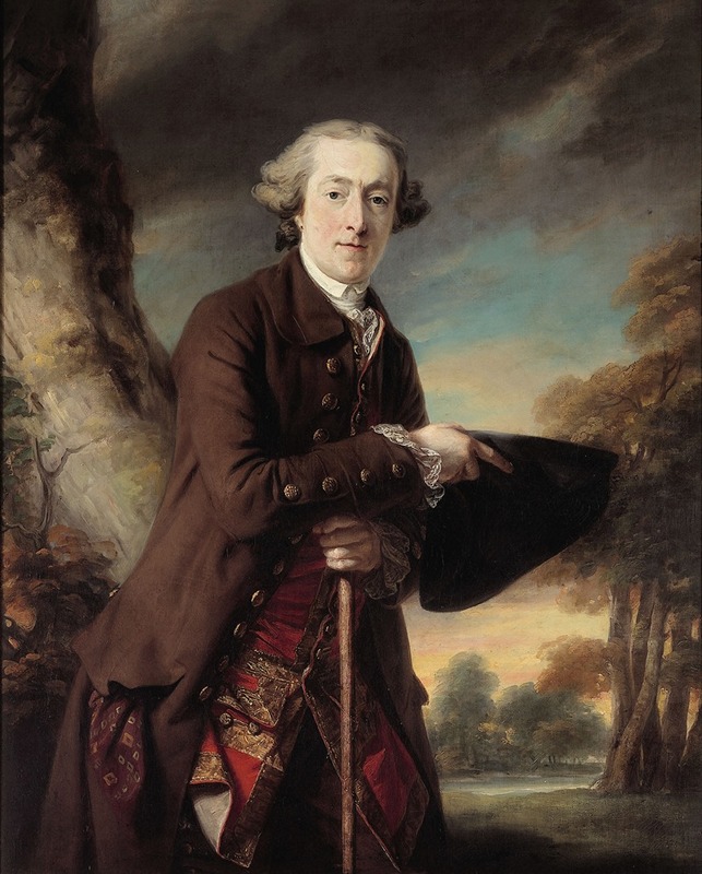 Francis Cotes - Portrait of Charles Colmore, Esq