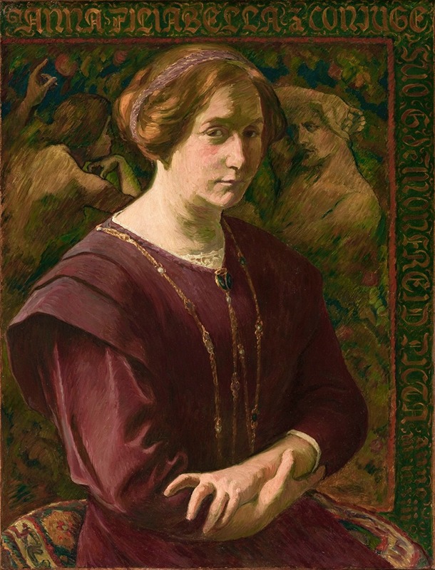 Georges Daniel de Monfreid - Anna Filiabella, portrait de la femme de l’artiste