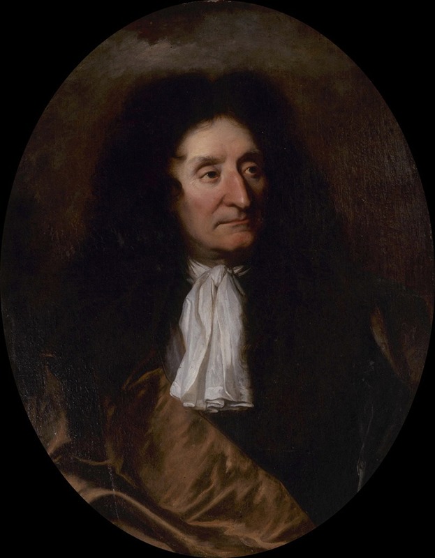 Hyacinthe Rigaud - Portrait de Jean de La Fontaine (1621-1695), poète