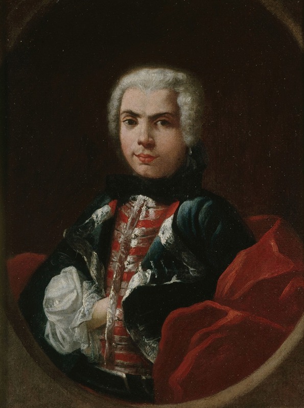 Jacopo Amigoni - Portrait de Farinelli (Carlo Broschi, dit) 1705-1782, sopraniste
