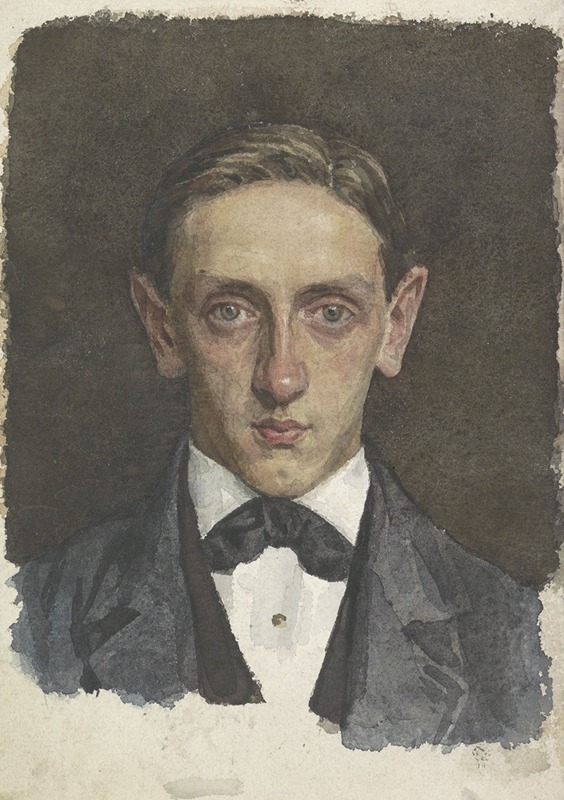 Jan Veth - Portret van een jongeman