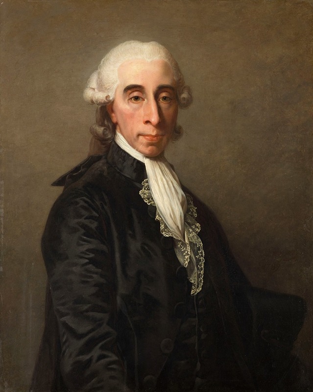 Jean Laurent Mosnier - Portrait de Jean-Sylvain Bailly (1736-1793), savant et homme politique ; maire de Paris de 1789 à 1791.