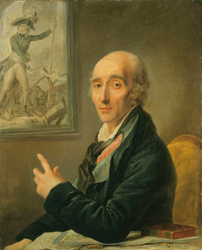 Johann-Julius Heinsius - Portrait de Pierre-François-Charles Augereau (1757-1816), maréchal de France, duc de Castiglione