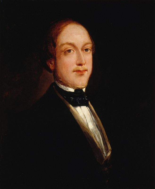 John-Lewis Brown - Portrait d’Henri de Bourbon, duc de Bordeaux, comte de Chambord (1820-1883)