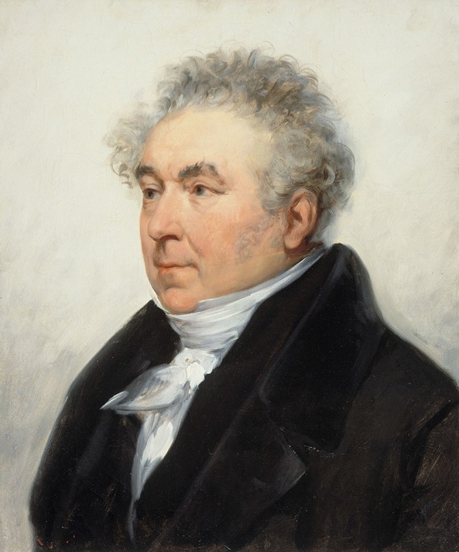 Joseph-Désiré Court - Portrait de Charles-Guillaume Étienne (1778-1845), auteur dramatique et journaliste.