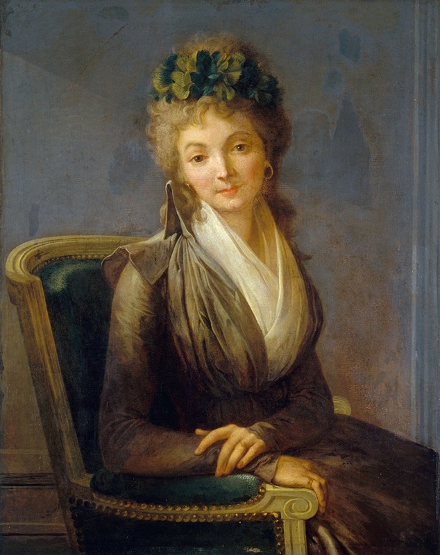 Louis Léopold Boilly - Portrait présumé de Lucile Desmoulins