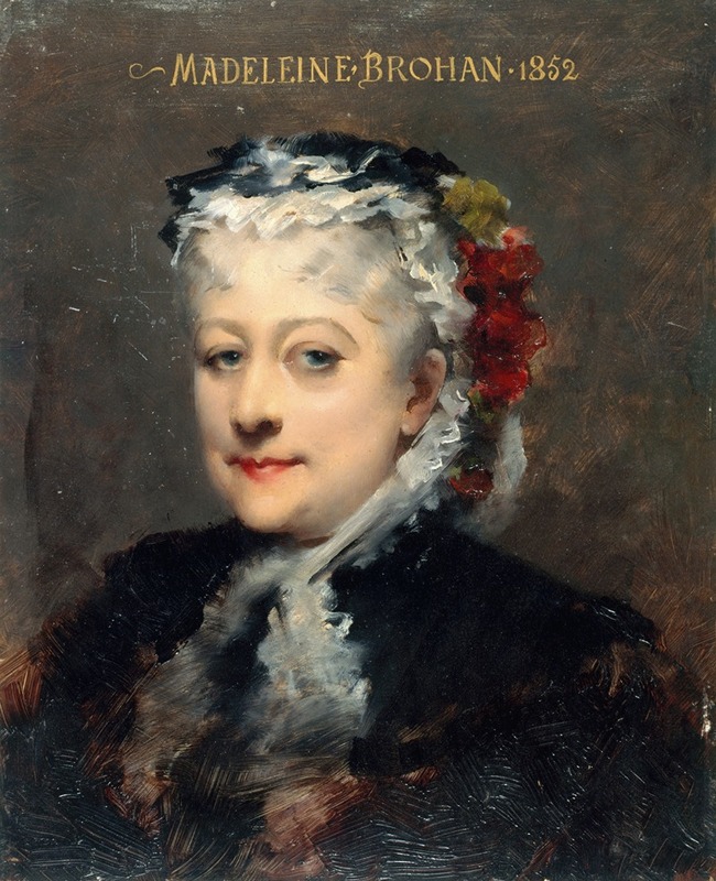 Louise Abbéma - Portrait de Madeleine Brohant (1833-1900), sociétaire de la Comédie-Française