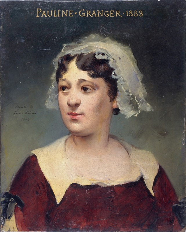 Louise Abbéma - Portrait de Pauline Granger (1833-1913), sociétaire de la Comédie-Française