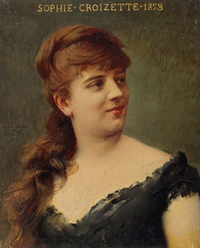 Louise Abbéma - Portrait de Sophie Croizette (1847-1901), sociétaire de la Comédie-Française
