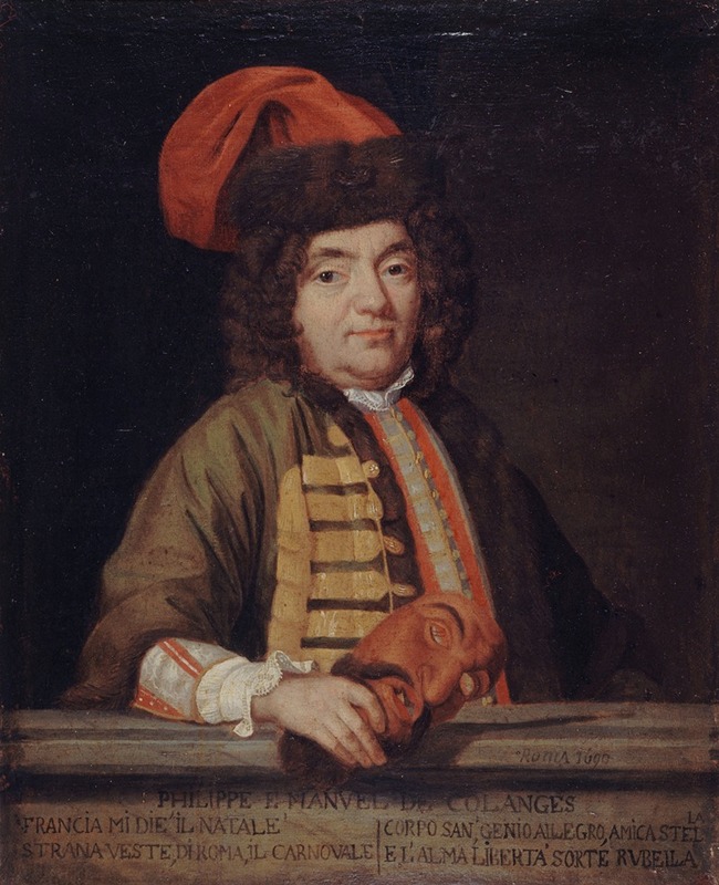 Nicolas Colombel - Portrait d’Emmanuel de Coulanges (1633-1716), épistolier et chansonnier