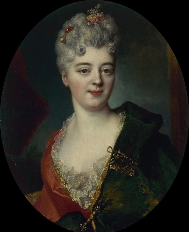 Nicolas de Largillière - Portrait présumé d’Elisabeth Delpech, marquise de Cailly