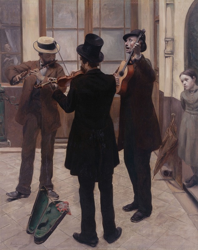 Paul-Albert Bartholomé - The musicians
