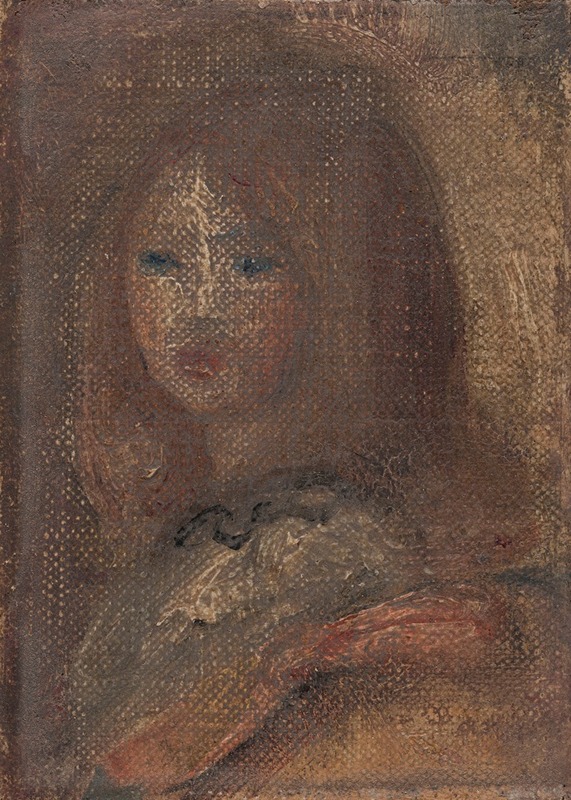 Pierre-Auguste Renoir - Tête de fillette