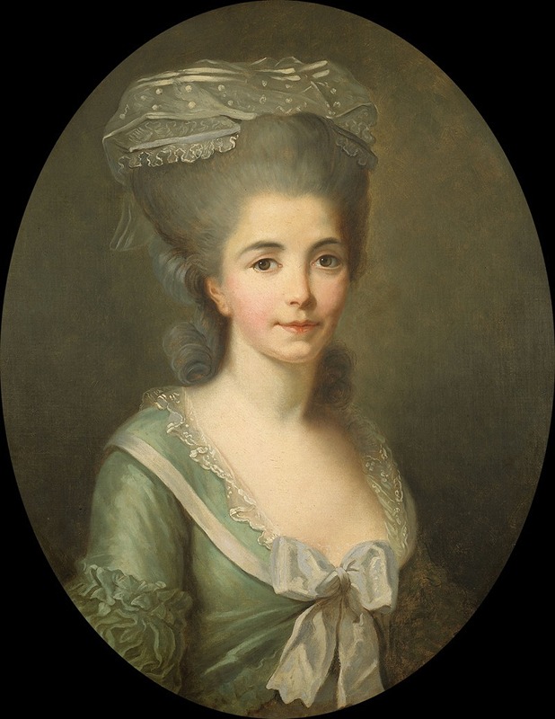Antoine Vestier - Portrait de femme