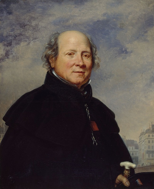 Baron Charles de Steuben - Portrait d’Edme Champion, dit l’homme au petit manteau bleu (1764-1852), philanthrope