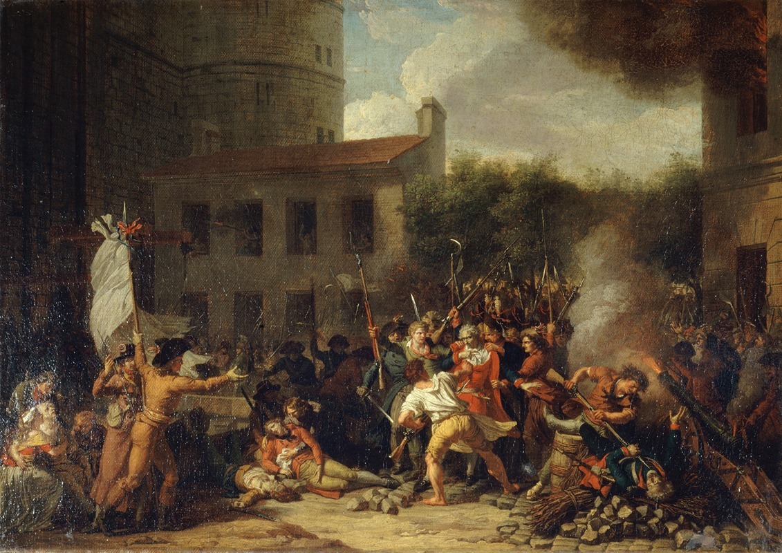 Charles Thévenin - Prise de la Bastille, le 14 juillet 1789