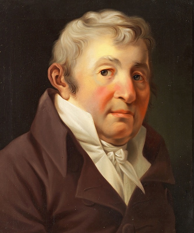 Christian August Lorentzen - Selvportræt