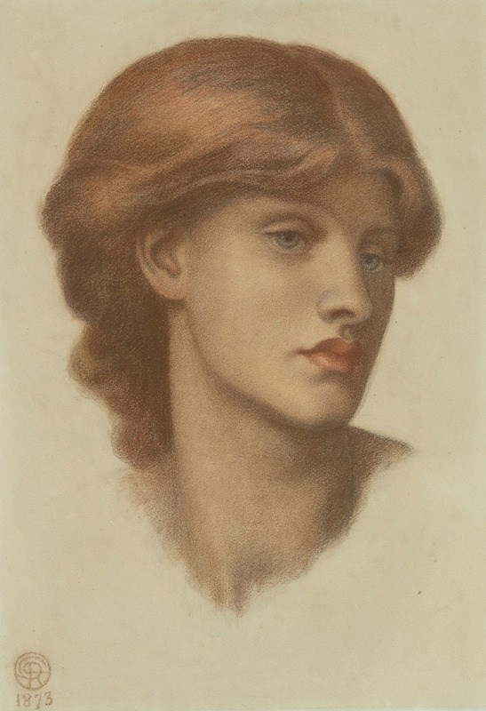Dante Gabriel Rossetti - Study of Alexa Wilding