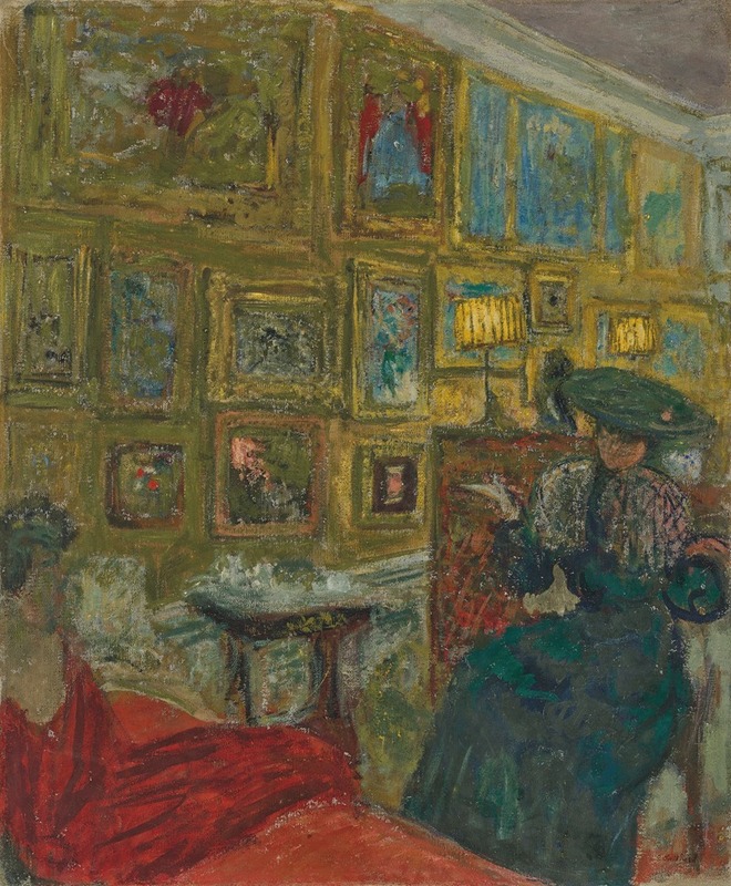 Édouard Vuillard - La visiteuse