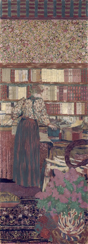 Édouard Vuillard - Personnages dans un intérieur. Le choix des livres