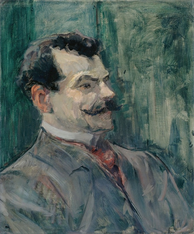 Henri de Toulouse-Lautrec - Portrait de André Rivoire