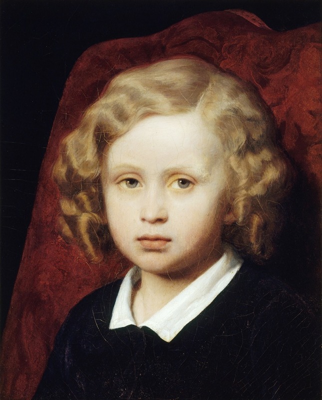 Hendrik Scheffer - Portrait présumé de Ary-Arnold Scheffer
