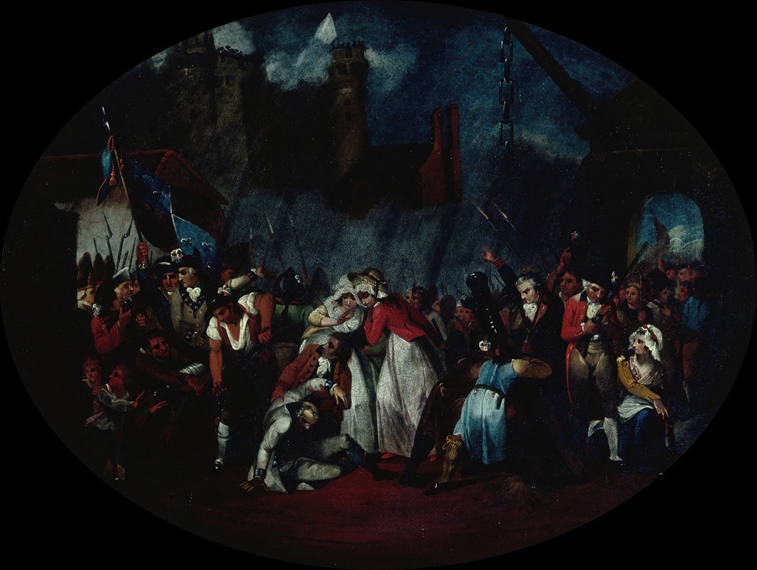 Henry Singleton - La prise de la Bastille, le 14 juillet 1789