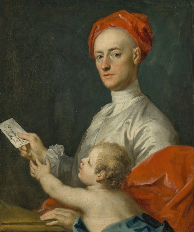 Jacopo Amigoni - Portrait of Carew Hervey Mildmay (1690-1784)