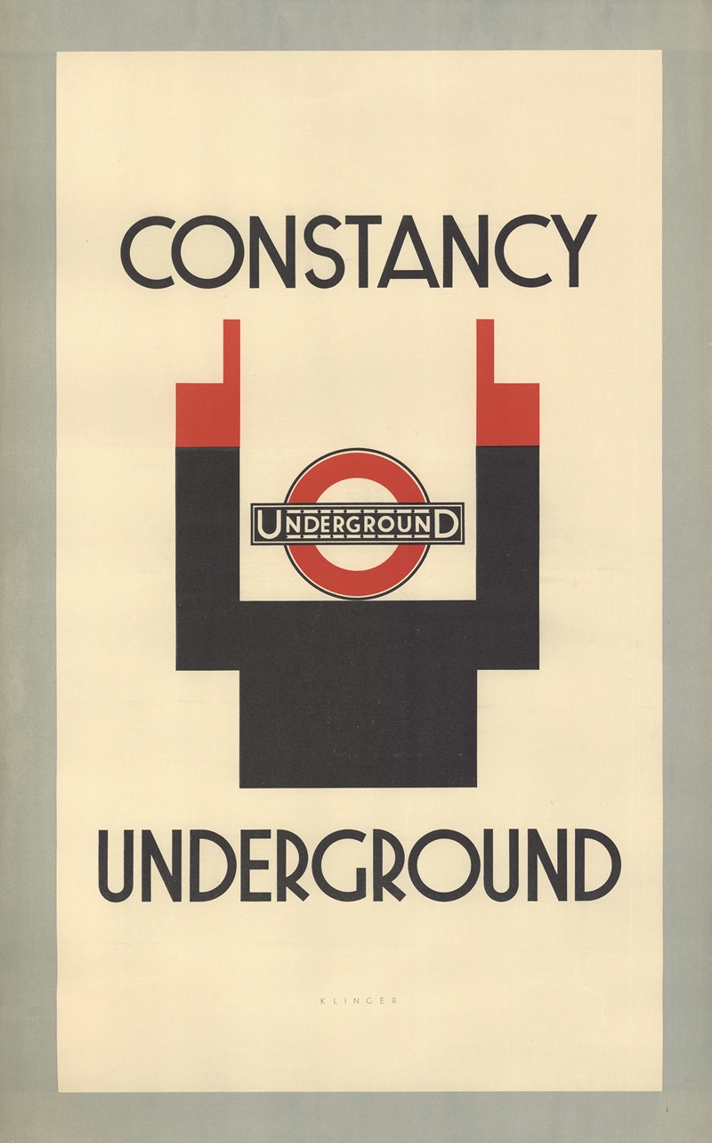 Julius Klinger - Constancy – London Underground