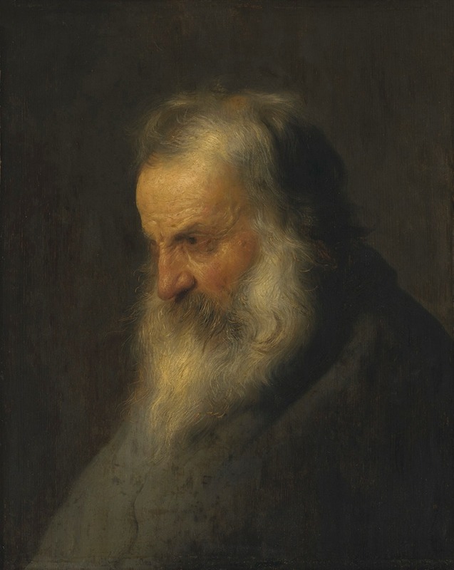 Jan Lievens - Head of a bearded man