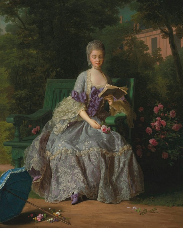 Jean-Baptiste Charpentier - Portrait of Marie Thérèse Louise of Savoy, Princesse de Lamballe (1749-1792)
