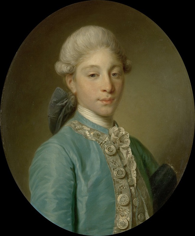 Jean-Baptiste Greuze - Portrait of the Marquis de Saint-Paul