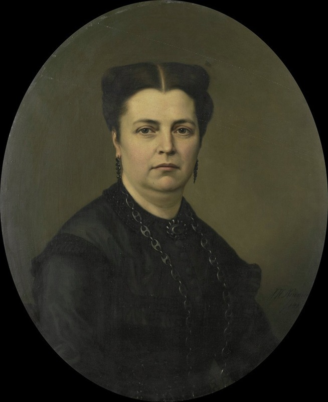 Johan Heinrich Neuman - Jeanette Antoinette Pietermaat (1818-70). Echtgenote van Pieter Mijer