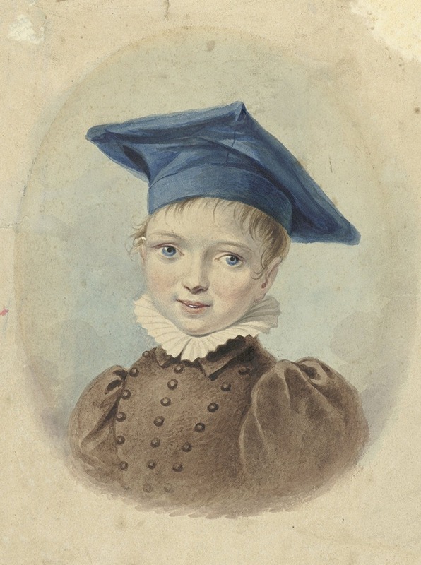 Johannes Hari - Jongetje met een blauwe baret