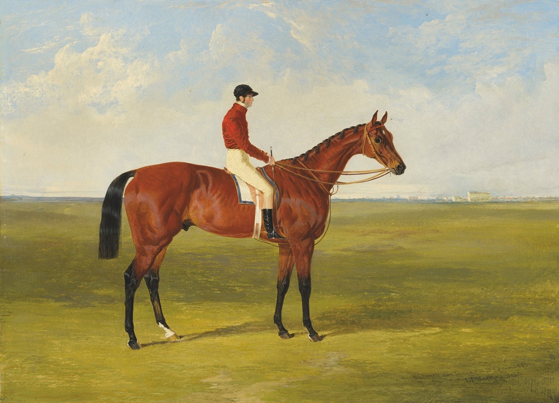 John Frederick Herring Snr. - Mr S. Wrather’s ‘Nutwith’ with J. Marson up, winner of the St Leger
