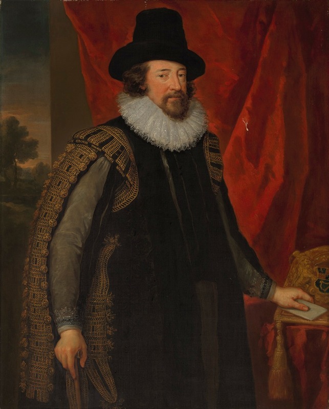 John Vanderbank - Portrait of Francis Bacon (1561-1626)