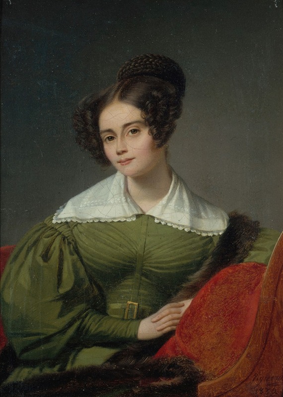 Pierre Roch Vigneron - Portrait de Madame Rathelot.