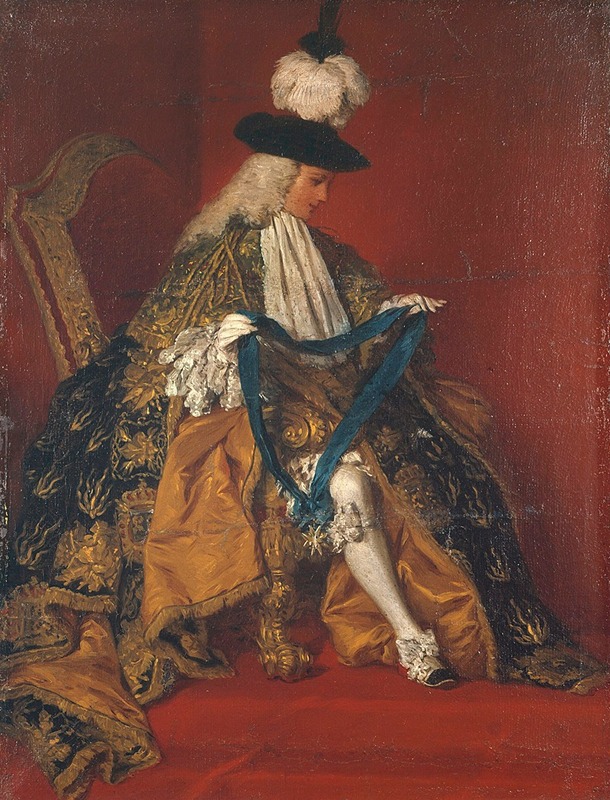 Pierre Subleyras - Portrait de Paul-Hippolyte de Beauvillier, duc de Saint-Aignan (1684-1776).